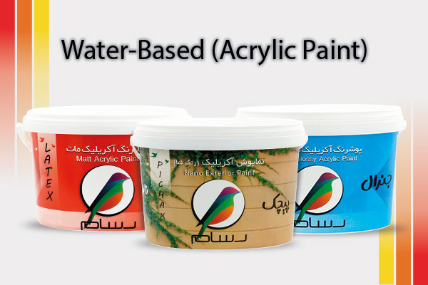 Water-based paints (acrylic)