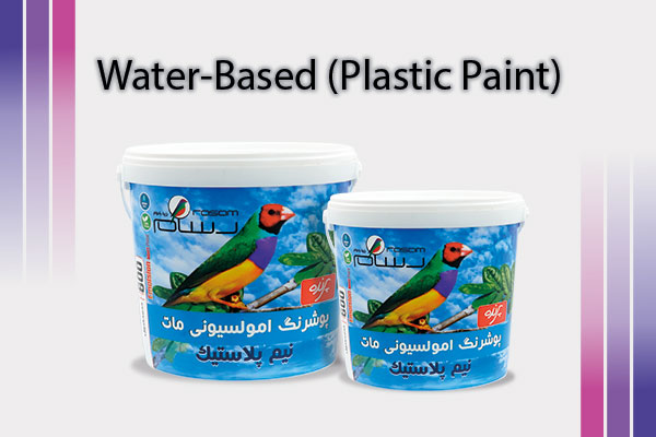 Water-based paints (plastic)